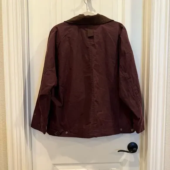 NEW We The Free Cori Waxed Barn Jacket - Picture 6 of 8